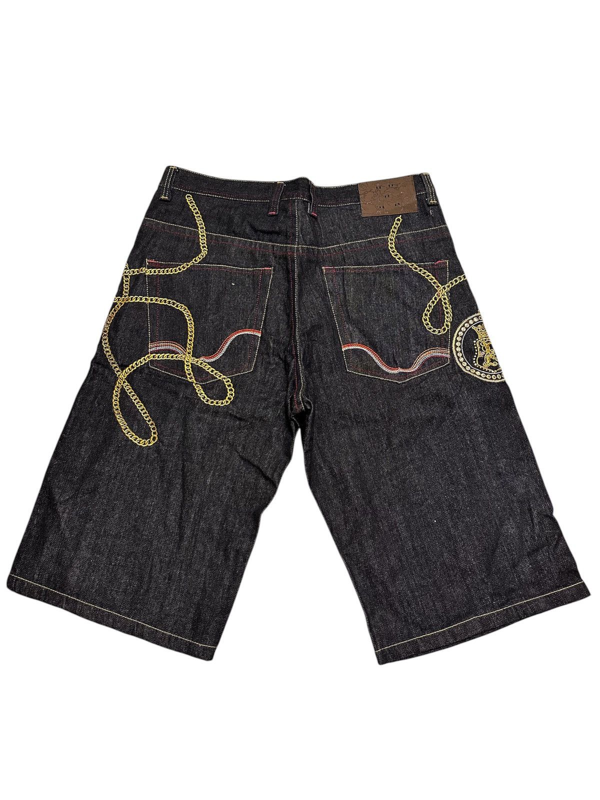 Rick Owens Crazy 2000s Crown Holder Baggy Y2K Jorts Jnco Goa Lgb Style Size US 38 / EU 54 - 1 Thumbnail