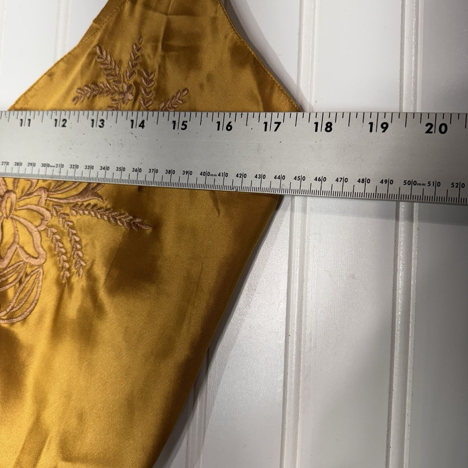Victoria's Secret VTG NWT Victoria’s Secret Gold Label Slip Dress Embroidered Size M / US 6-8 / IT 42-44 - 4 Thumbnail