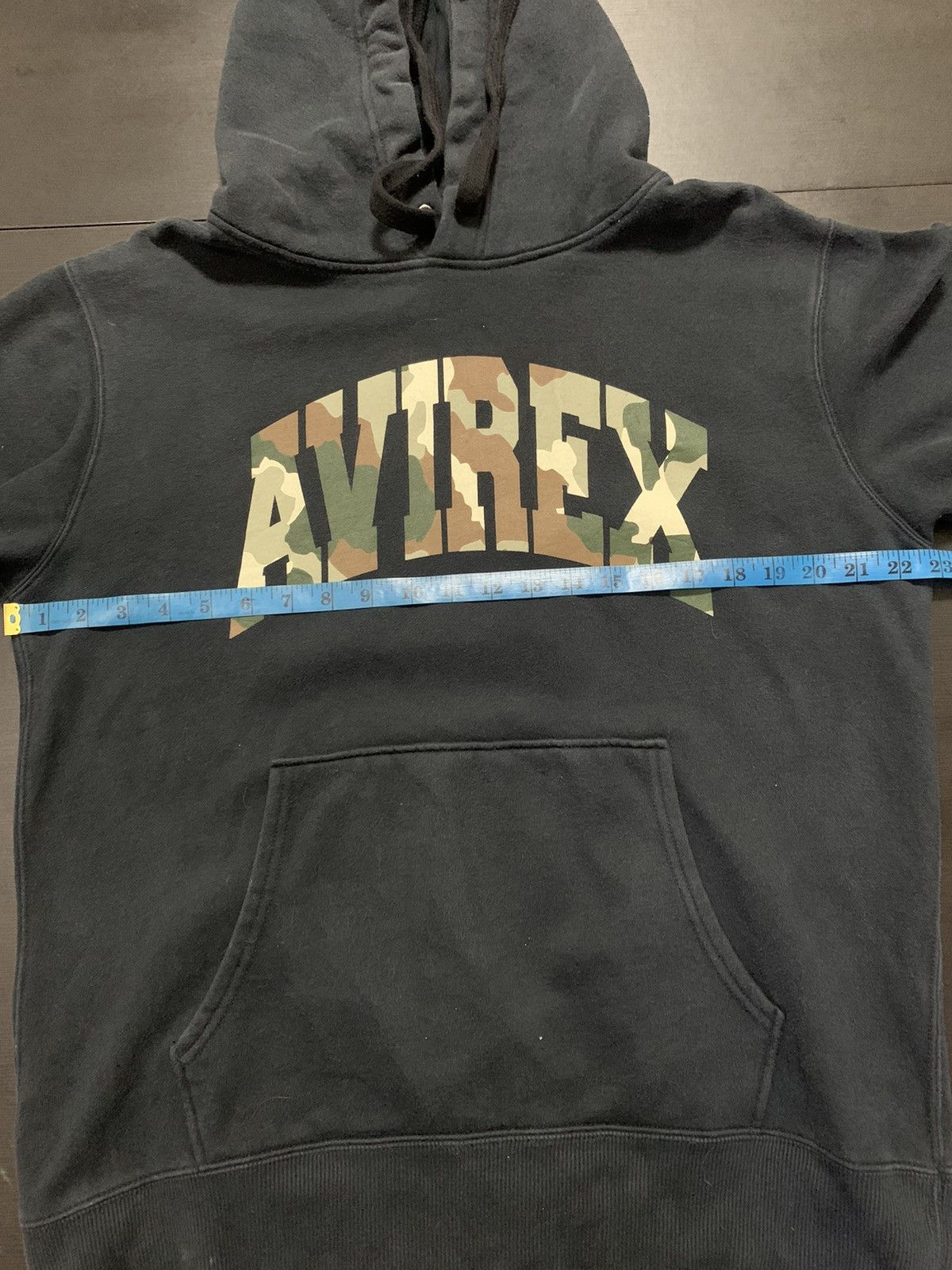 Avirex AVIREX Camo Spellout Hoodie Size US L / EU 52-54 / 3 - 10 Thumbnail