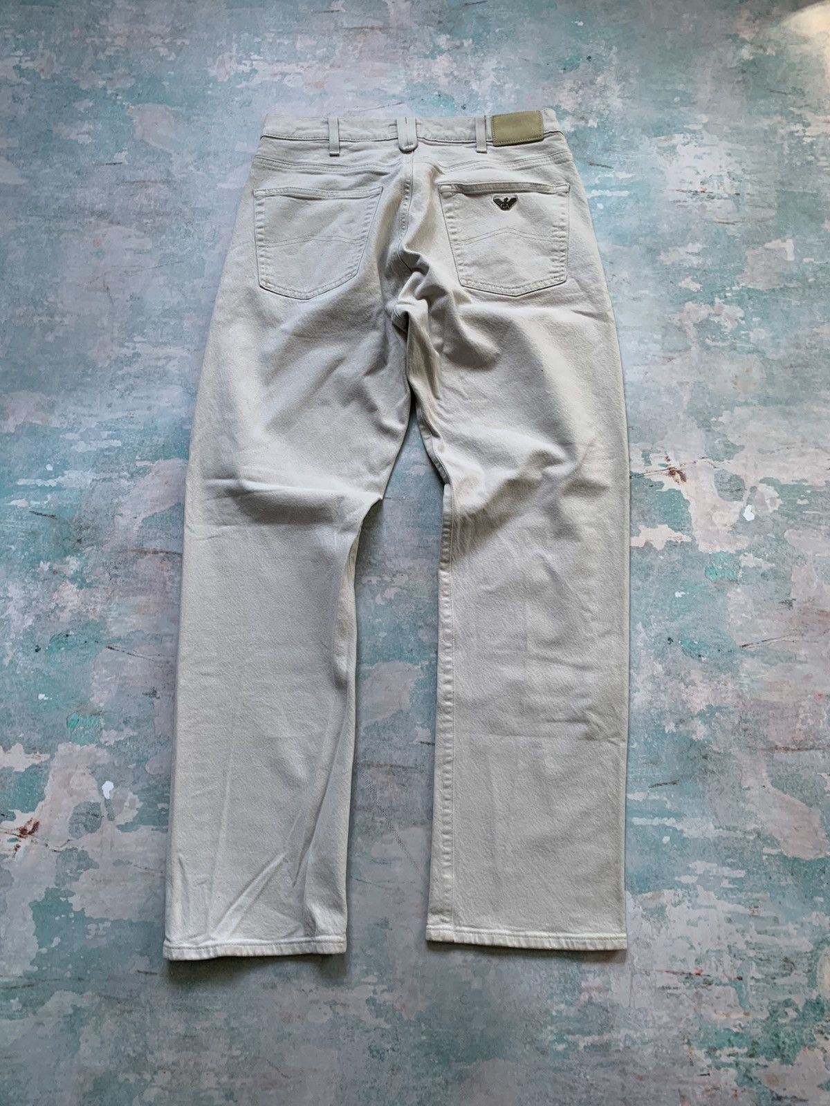 Armani Armani Jeans Y2K Eco-Wash Casual Denim Pants Hype 2000s Size US 34 / EU 50 - 20 Thumbnail