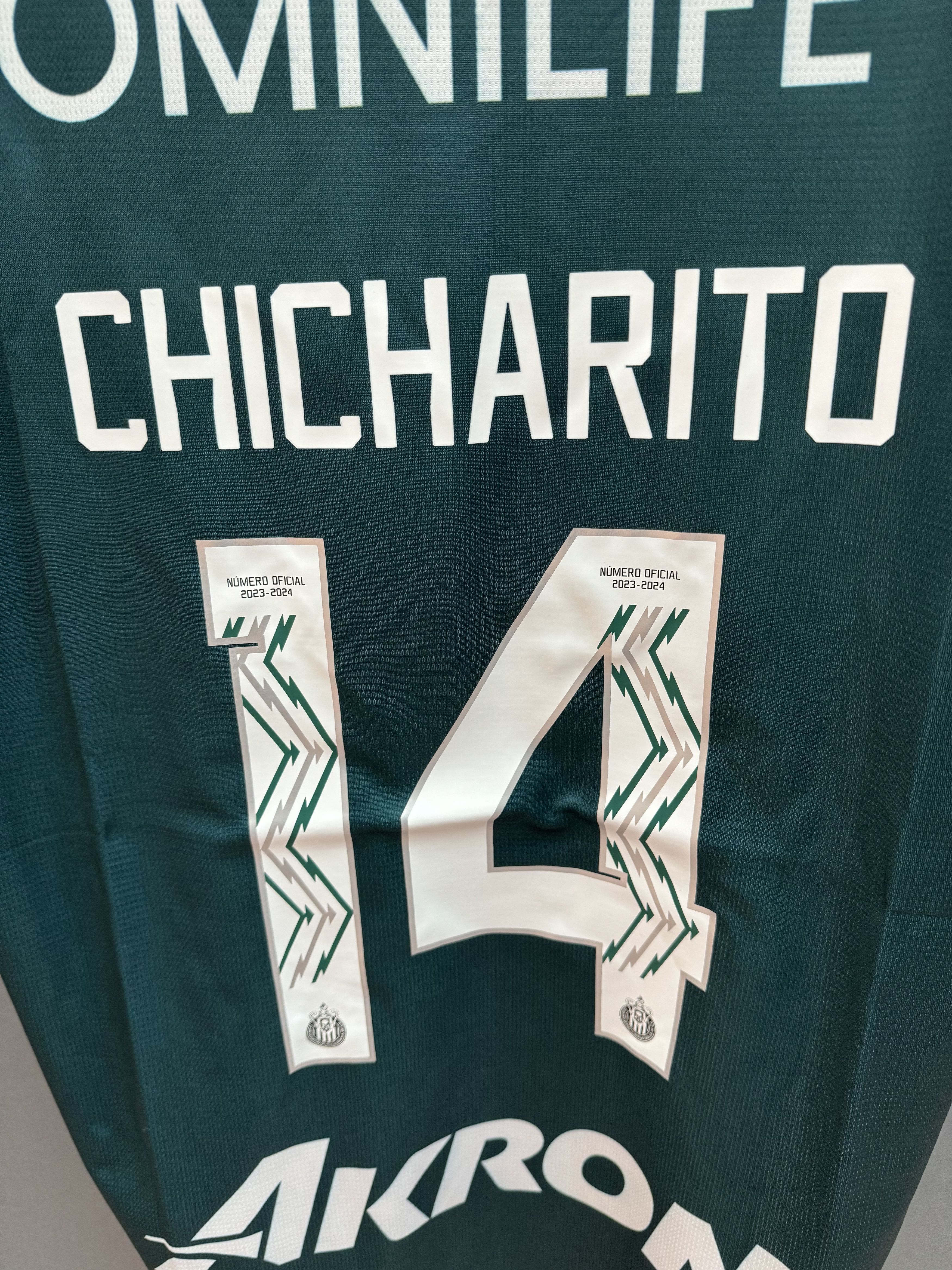 Puma BNWT Chicharito #14/ Chivas de Guadalajara Third Jersey 2024 Size US S / EU 44-46 / 1 - 5 Thumbnail