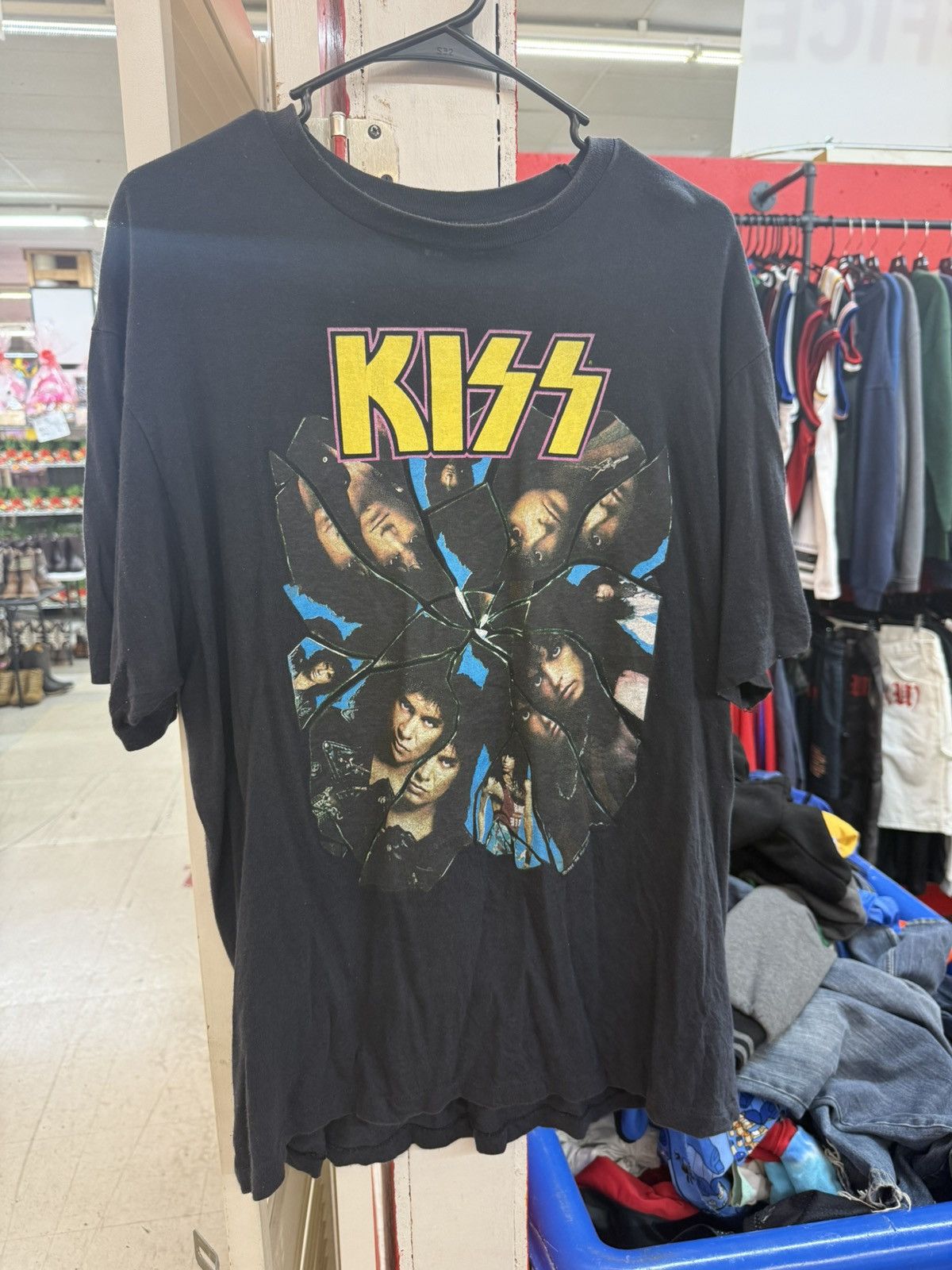 Vintage 1988 Kiss crazy night tour vintage tee Size US M / EU 48-50 / 2 - 1 Thumbnail