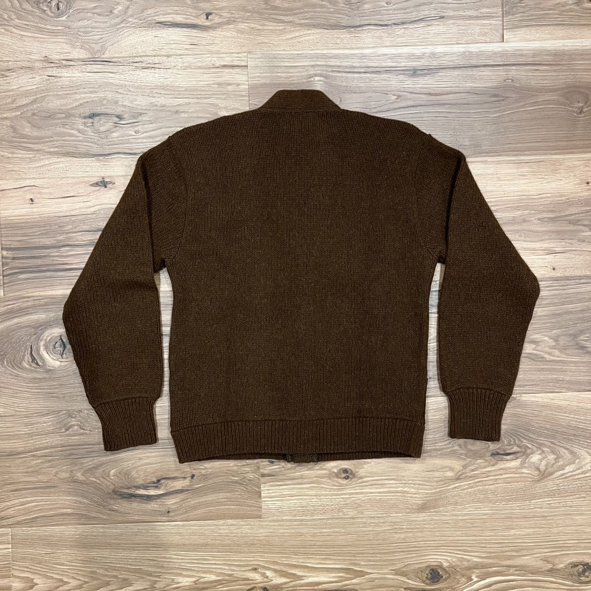 Other Vintage Campus Cardigan Sweater Brown Medium Made In USA Size US M / EU 48-50 / 2 - 3 Thumbnail