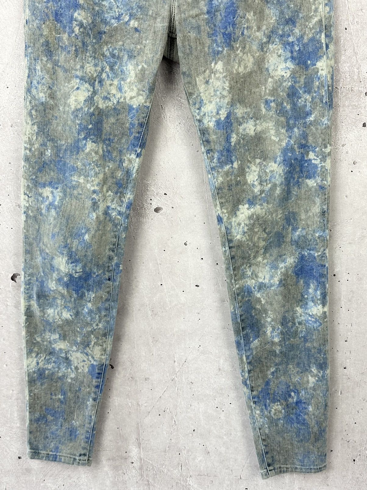 Diesel × Vintage Diesel Vintage Sample Washed Skinny Women’s Cotton Pants Size 28" / US 6 / IT 42 - 4 Thumbnail