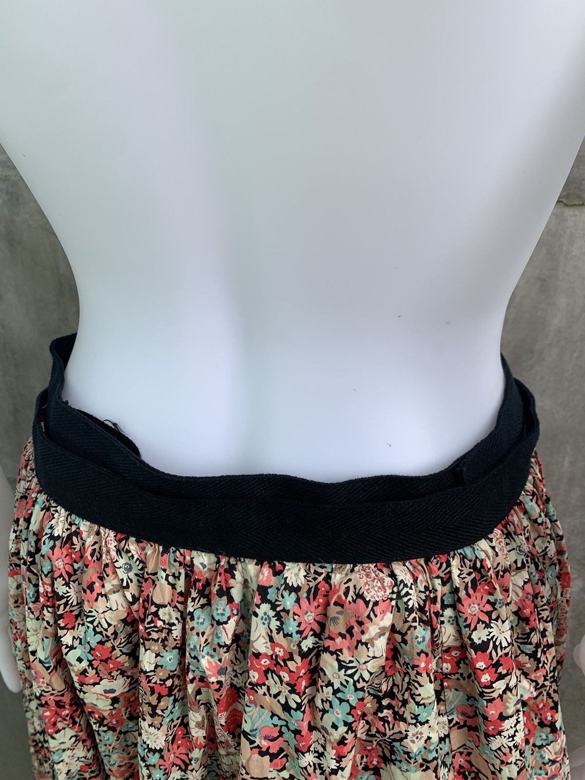 Junya Watanabe SS08 Floral Maxi Skirt Size 31" - 7 Thumbnail