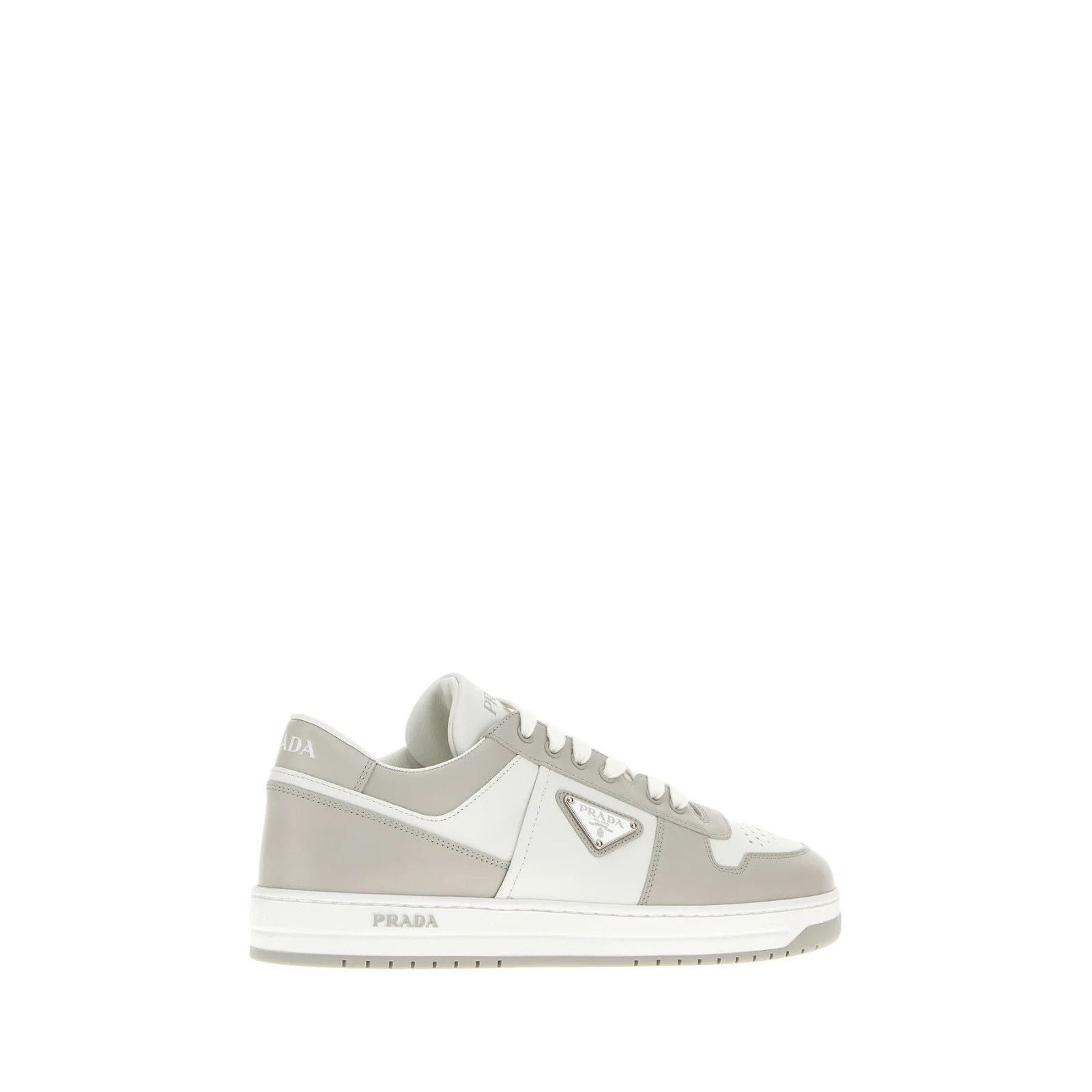 Prada PRADA Downtown Two-Tone Leather Sneakers New And Authentic ( Size US 10 / EU 43 - 3 Thumbnail
