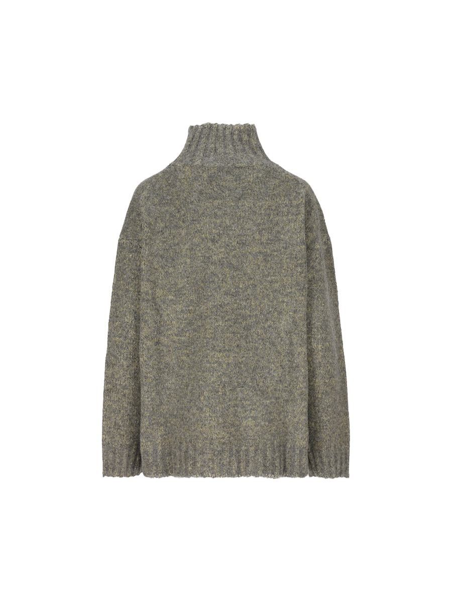 Jil Sander o1y1025 Turtleneck Sweater in Gray Size S / US 4 / IT 40 - 2 Thumbnail