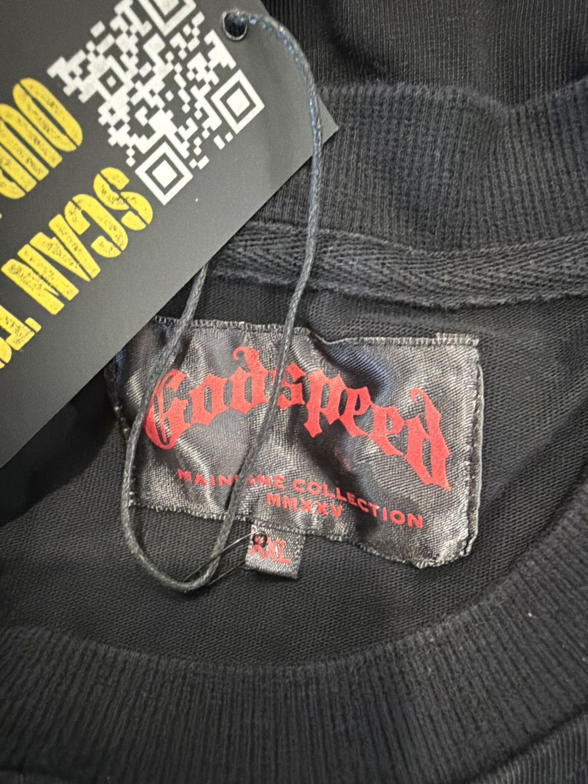 Godspeed Godspeed New Age Logo T-Shirt – Black XXL Size US XXL / EU 58 / 5 - 8 Thumbnail