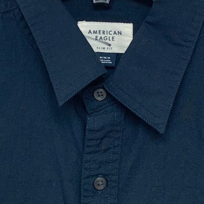 American Eagle Outfitters 2 New American Eagle Mens Medium Button Up Solid Shirts Size US M / EU 48-50 / 2 - 4 Thumbnail
