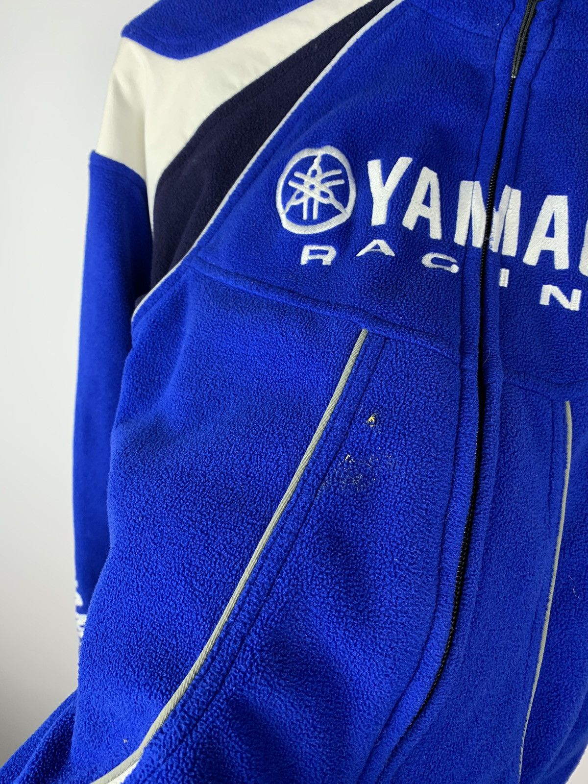 Yamaha Vintage YAMAHA Racing Fleece Jacket Full Zip Mens Size XS Size US XS / EU 42 / 0 - 8 Thumbnail