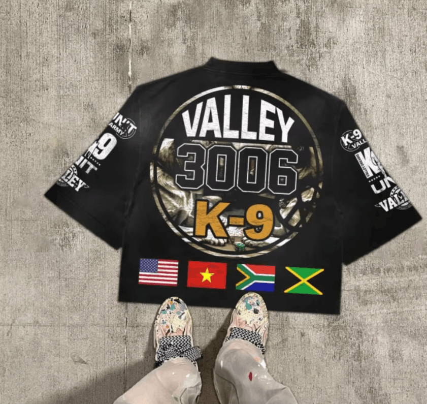 Japanese Brand 9Vintage Warzone Valley Dream Graphic Size US XL / EU 56 / 4 - 4 Thumbnail