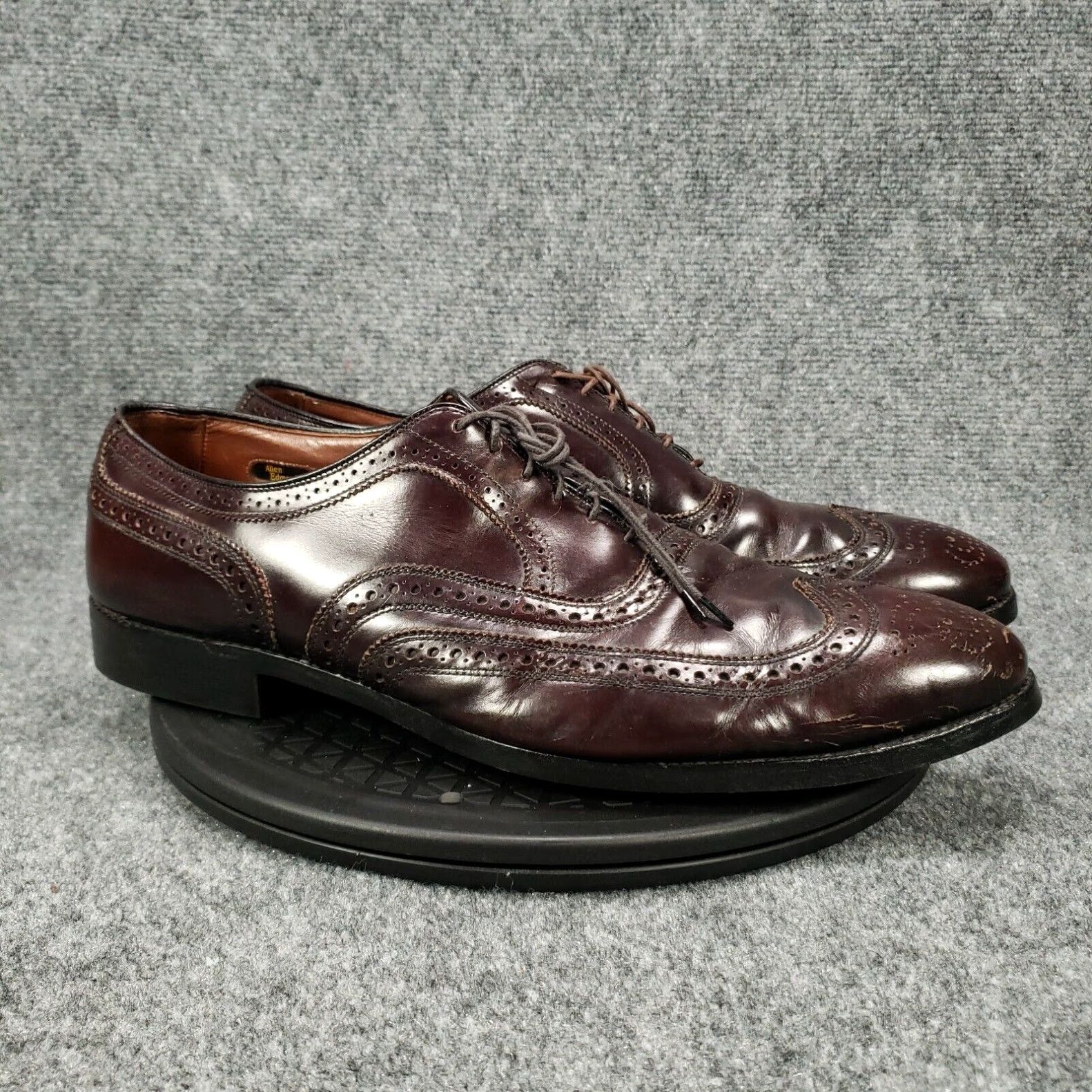 Allen edmonds mcallister oxblood hot sale