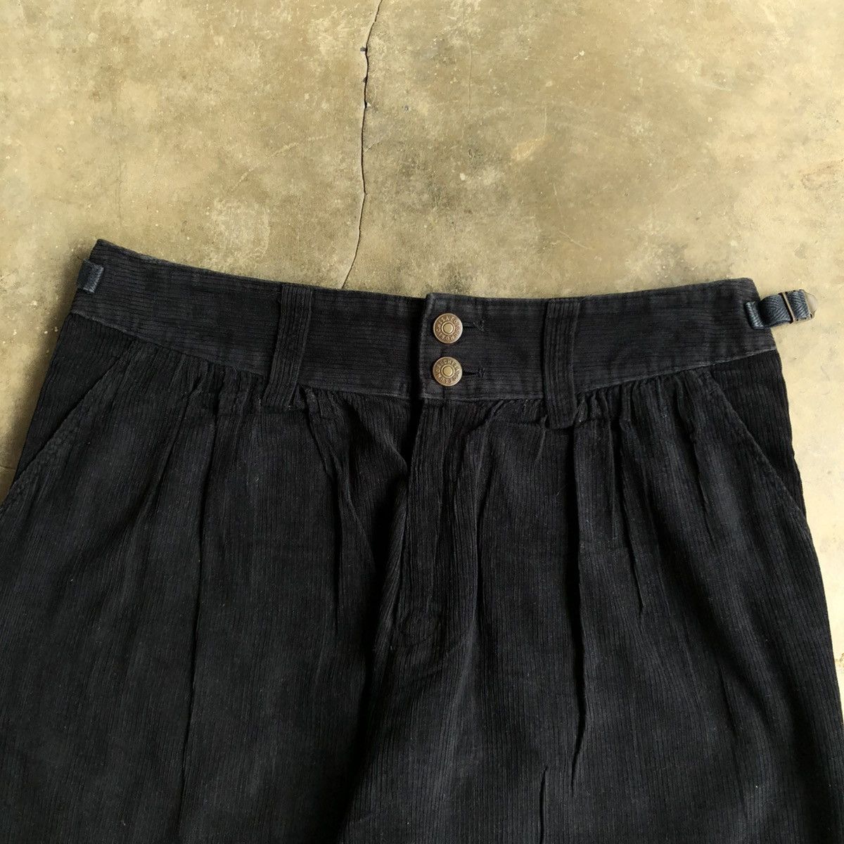 Issey Miyake 2000s Tsumori Chisato by Issey Miyake Corduroy Pants Black Size US 29 - 5 Thumbnail