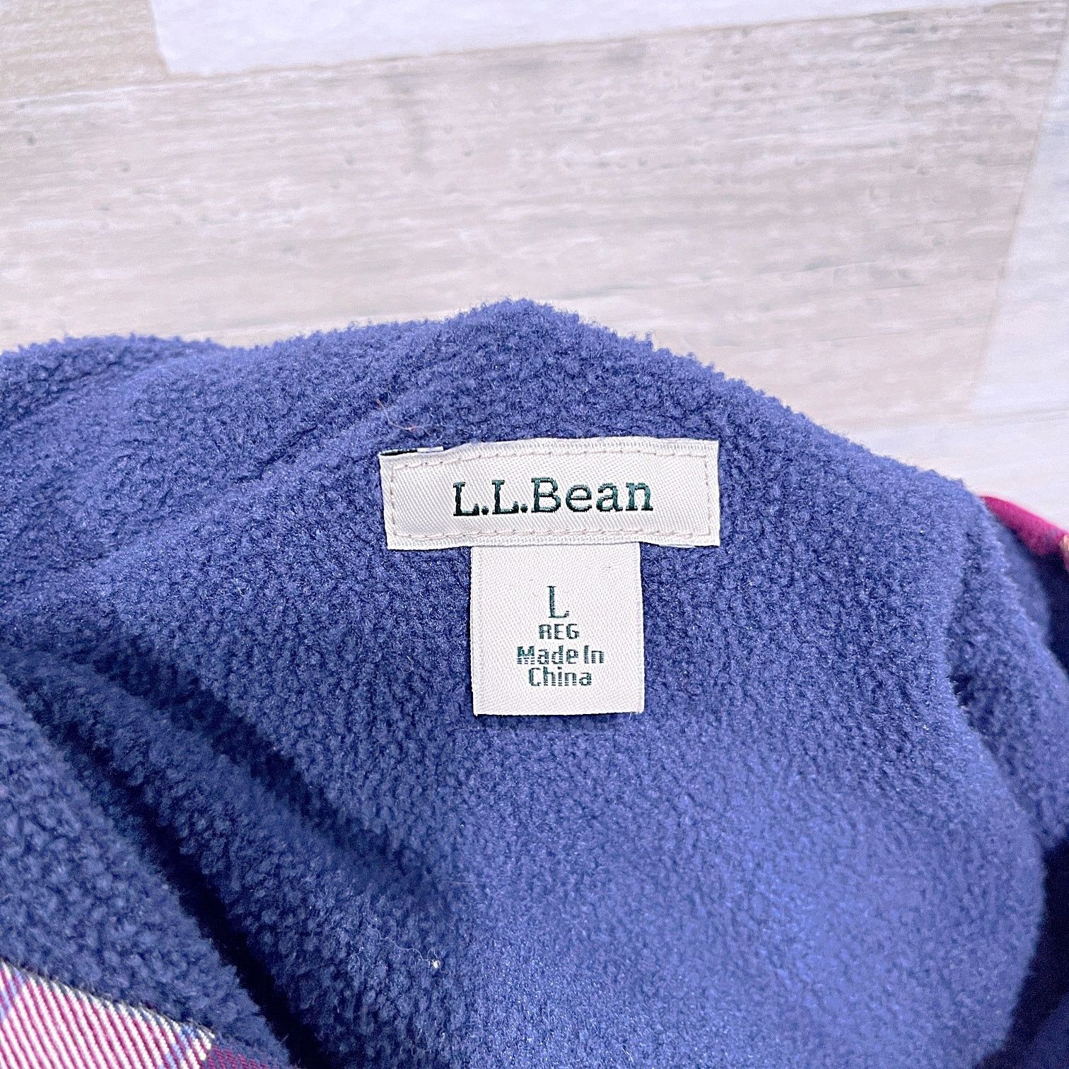 L.L. Bean LL Bean Hooded Fleece Lined Plaid Shacket Womens Large Size L / US 10 / IT 46 - 5 Thumbnail