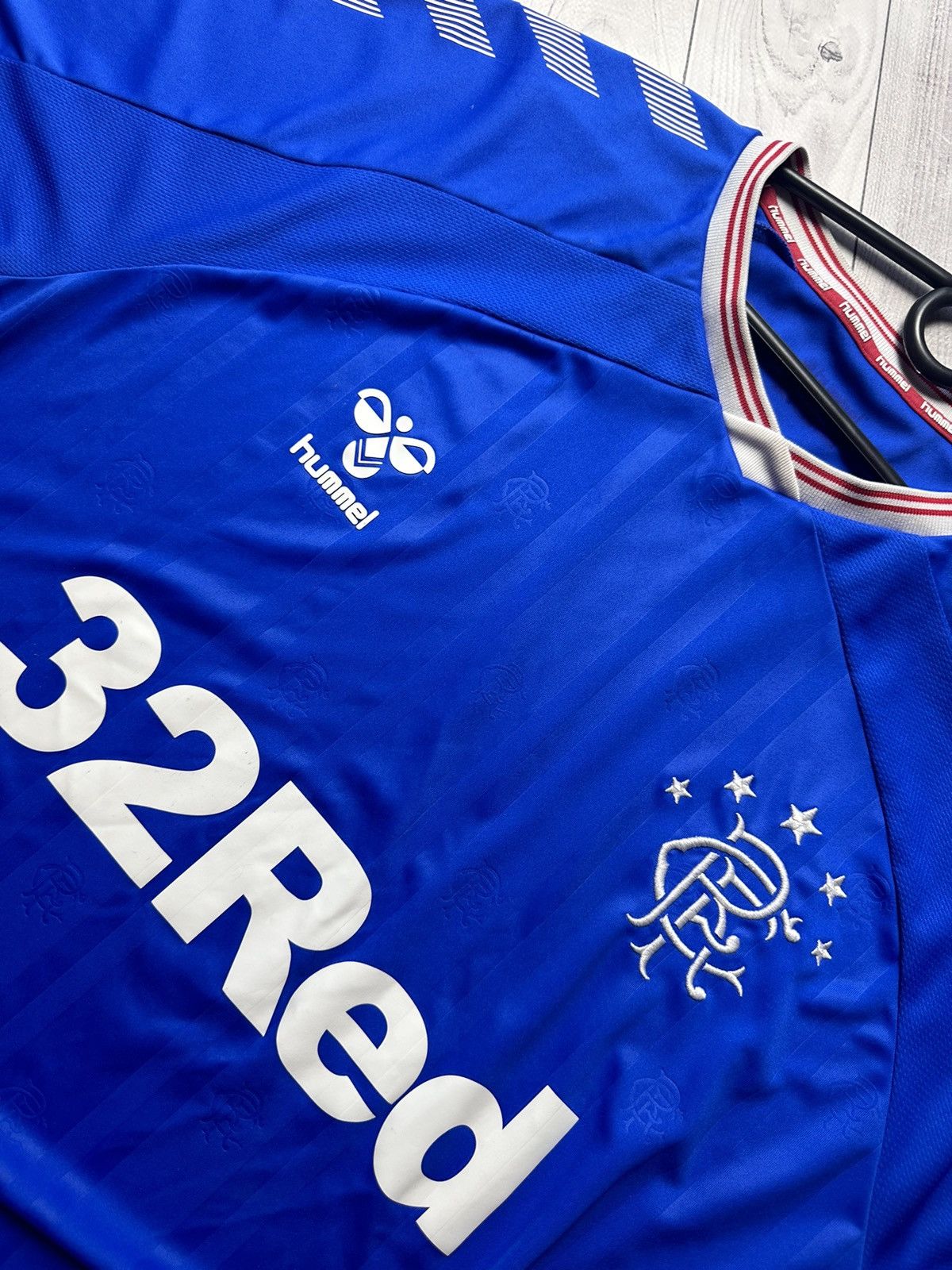 Vintage Vintage Rangers soccer jersey Hummel size L Size US L / EU 52-54 / 3 - 8 Thumbnail