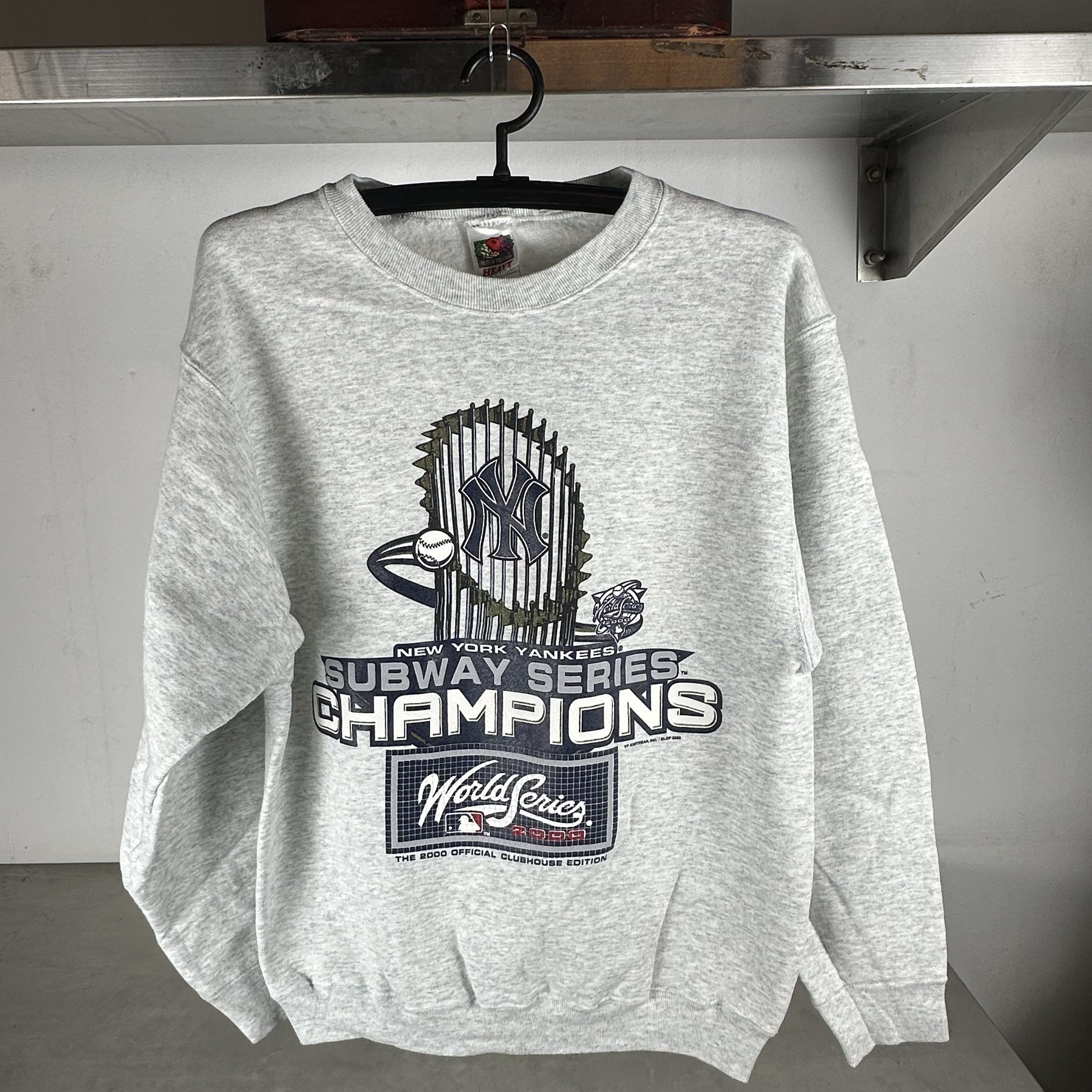 Vintage ​2000 New York Yankees Subway Series Champions Sweatshirt Size US M / EU 48-50 / 2 - 1 Thumbnail
