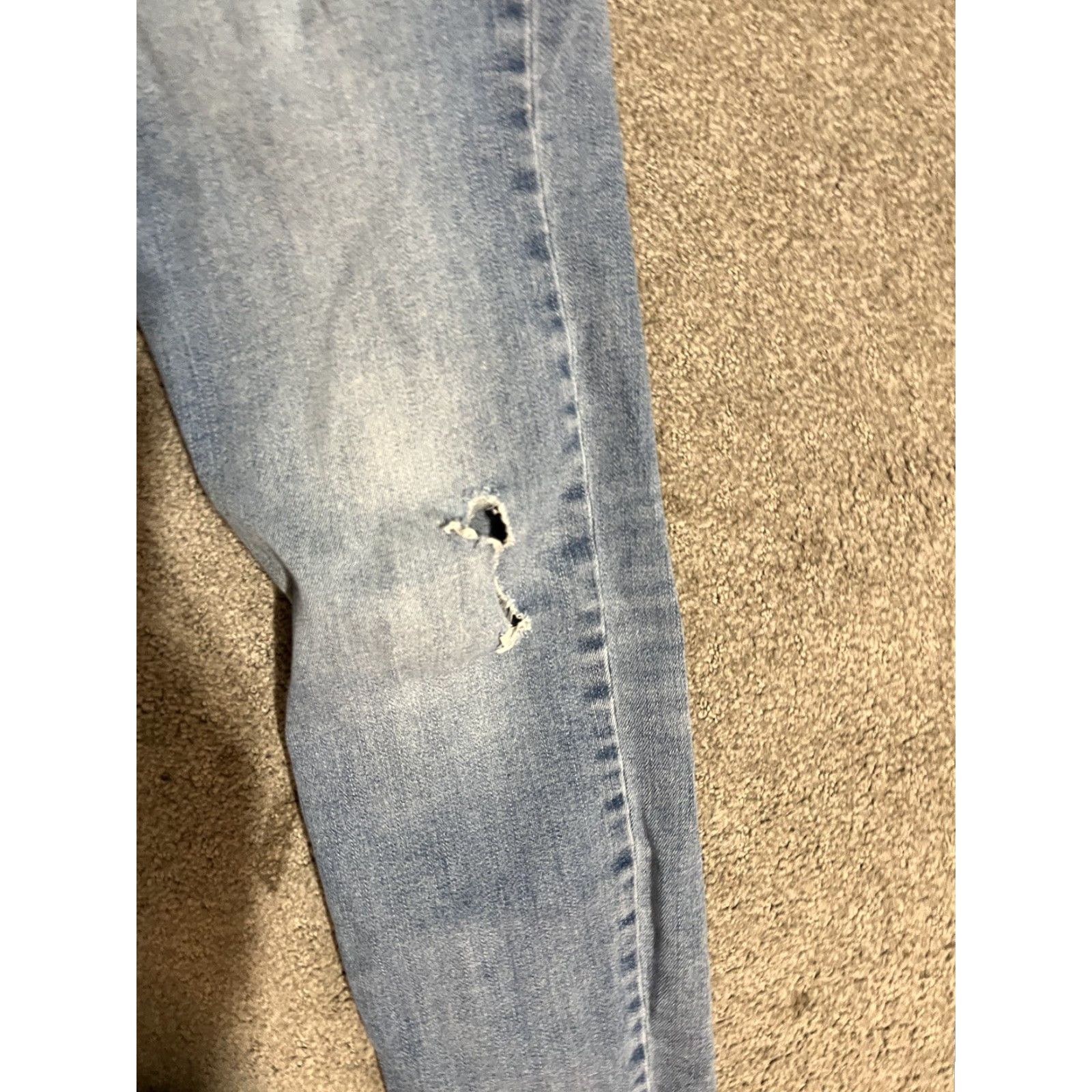 Lucky Brand VINTAGE Lucky Brand Jeans Blue Denim 5-Pocket Skinny Mid Rise Ava Ankle 29W 8/M Med Wash Womens Size 30" / US 8 / IT 44 - 7 Thumbnail