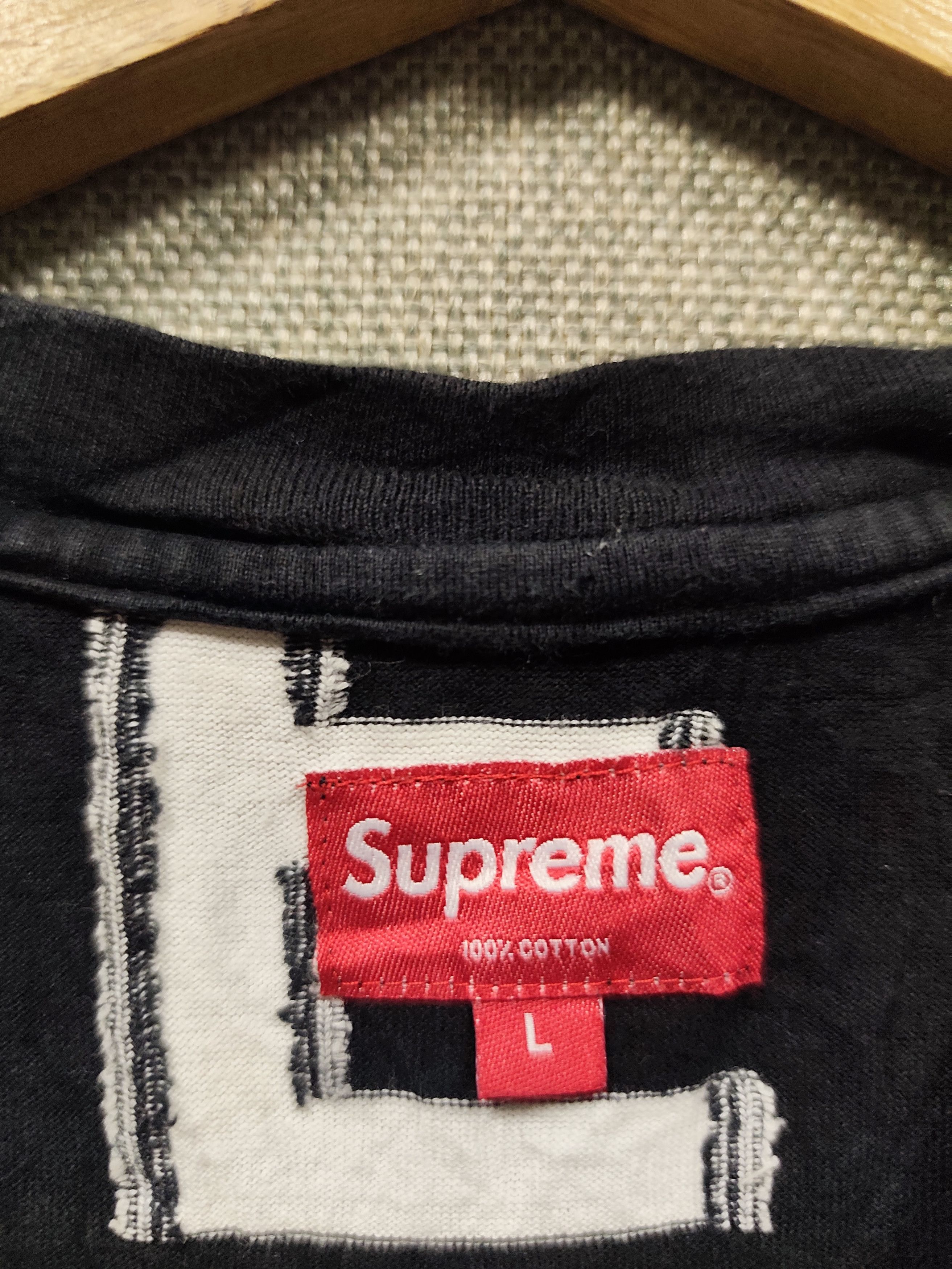 Supreme Supreme intarsia tee Size US L / EU 52-54 / 3 - 5 Thumbnail
