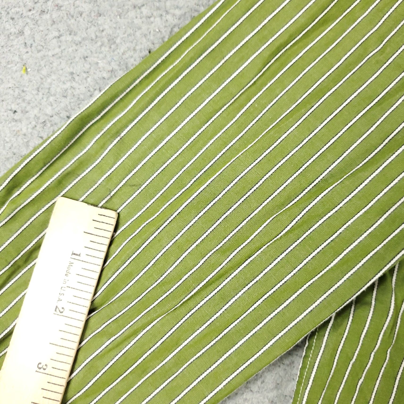 American Eagle Outfitters American Eagle Shirt Mens XL Green Striped Button Up Long Sleeve Casual Size US XL / EU 56 / 4 - 4 Thumbnail