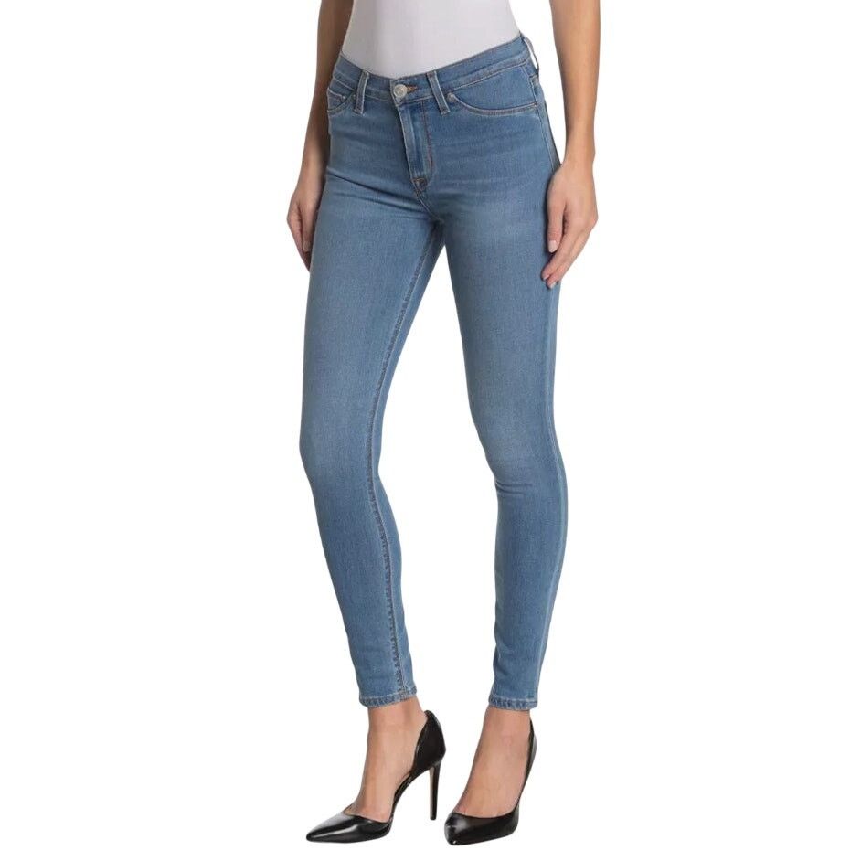 Hudson Jeans Natalie Mid-Rise Ankle Super Skinny Jeans 25