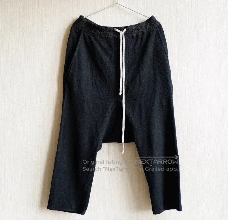 Rick Owens Drkshdw RICK OWENS DRKSHDW 17 Drawstring Sweatpants. Size US 27 - 1 Thumbnail