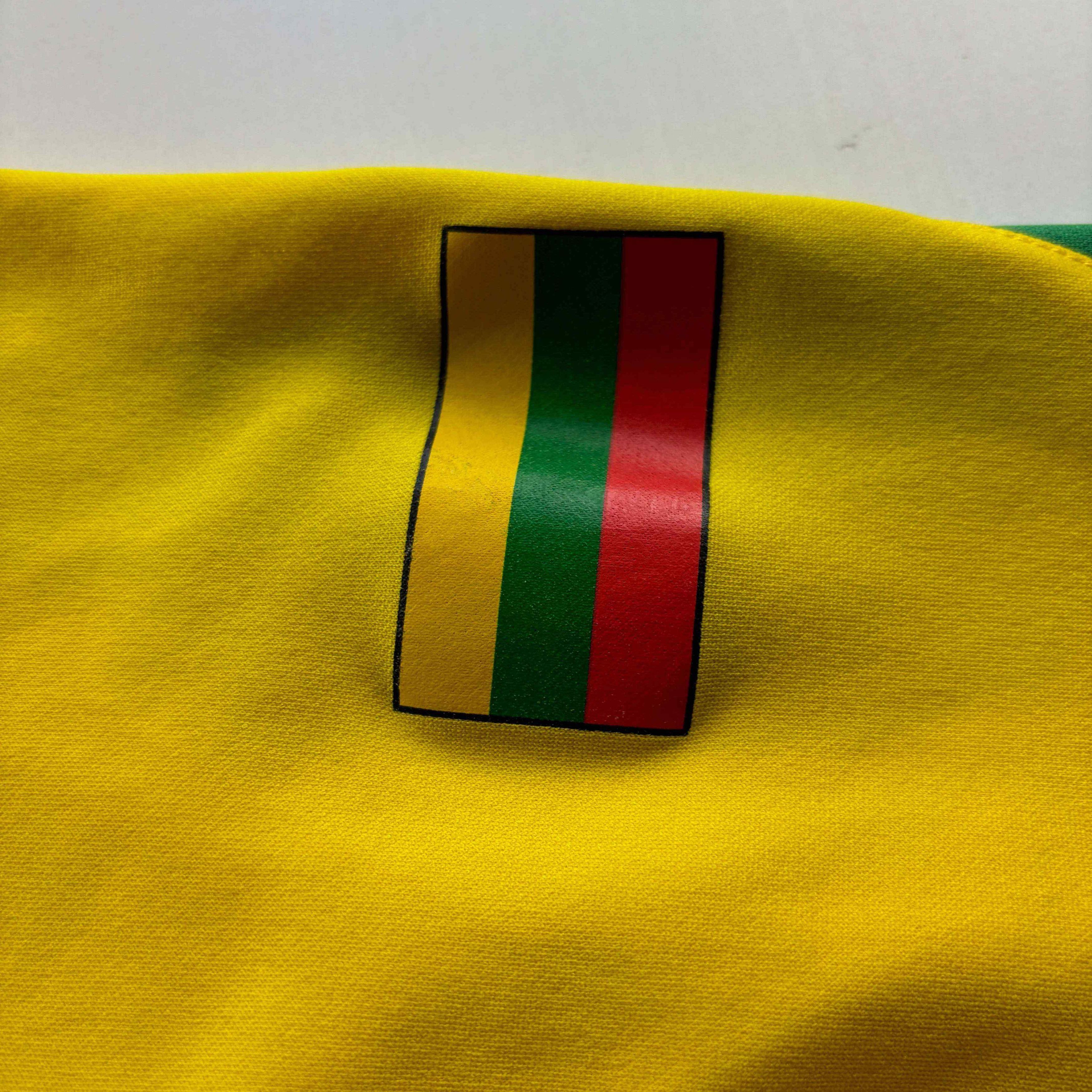 Other MATCH WORN Lithuania 2006 Saller #6 football jersey L/XL Size US L / EU 52-54 / 3 - 9 Thumbnail
