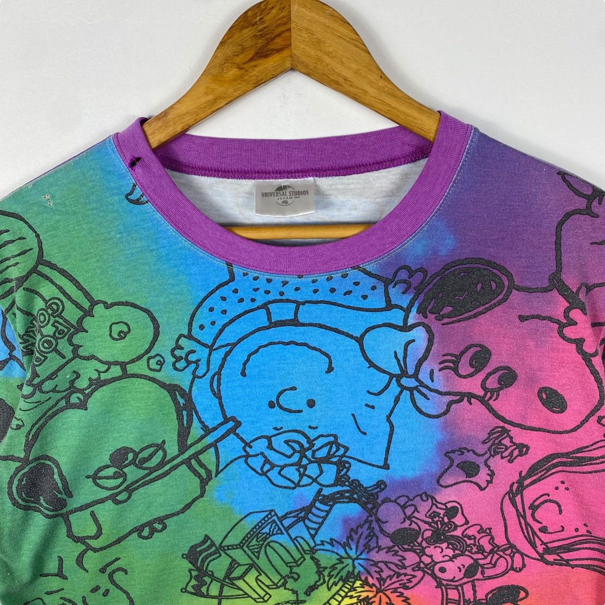 Universal Studios Universal Studio Japan PEANUTS SNOOPY Fullprint Graphic Tee Size US M / EU 48-50 / 2 - 2 Thumbnail