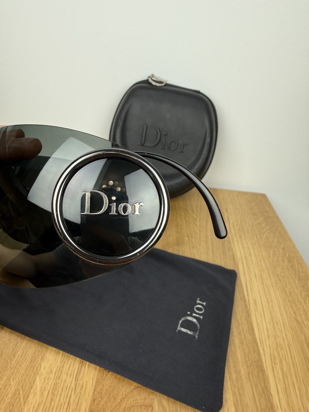Dior × John Galliano Dior sport 2 mask shield sunglasses by John Galliano Size ONE SIZE - 3 Thumbnail