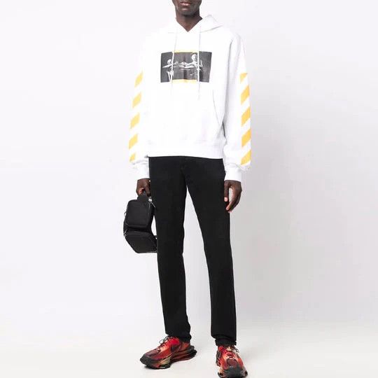o1in1s1024 Carav Painting Over Hoodie in White