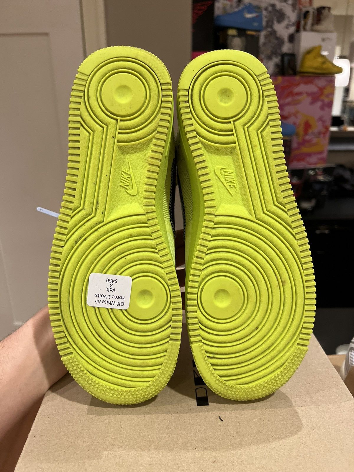 Nike × Off-White Nike Off-White AF1 Volt 8 Size US 8 / EU 41 - 7 Thumbnail
