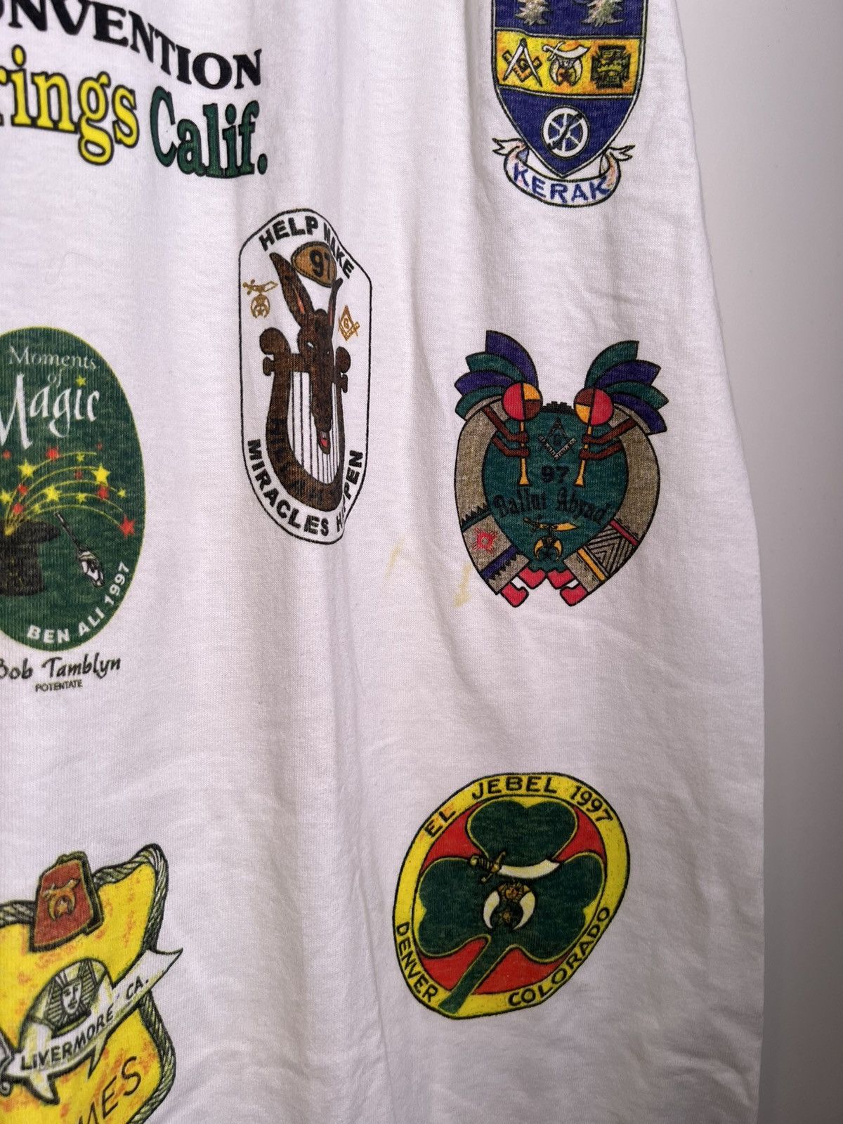 Vintage 90’s VTG Vintage Palm Springs Muslim WSA Convention T Shirt Size US XXL / EU 58 / 5 - 6 Thumbnail