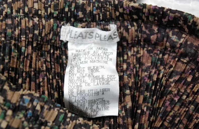 Issey Miyake issey miyake size:2 Linen slim straight-leg pants Size US 27 - 4 Thumbnail