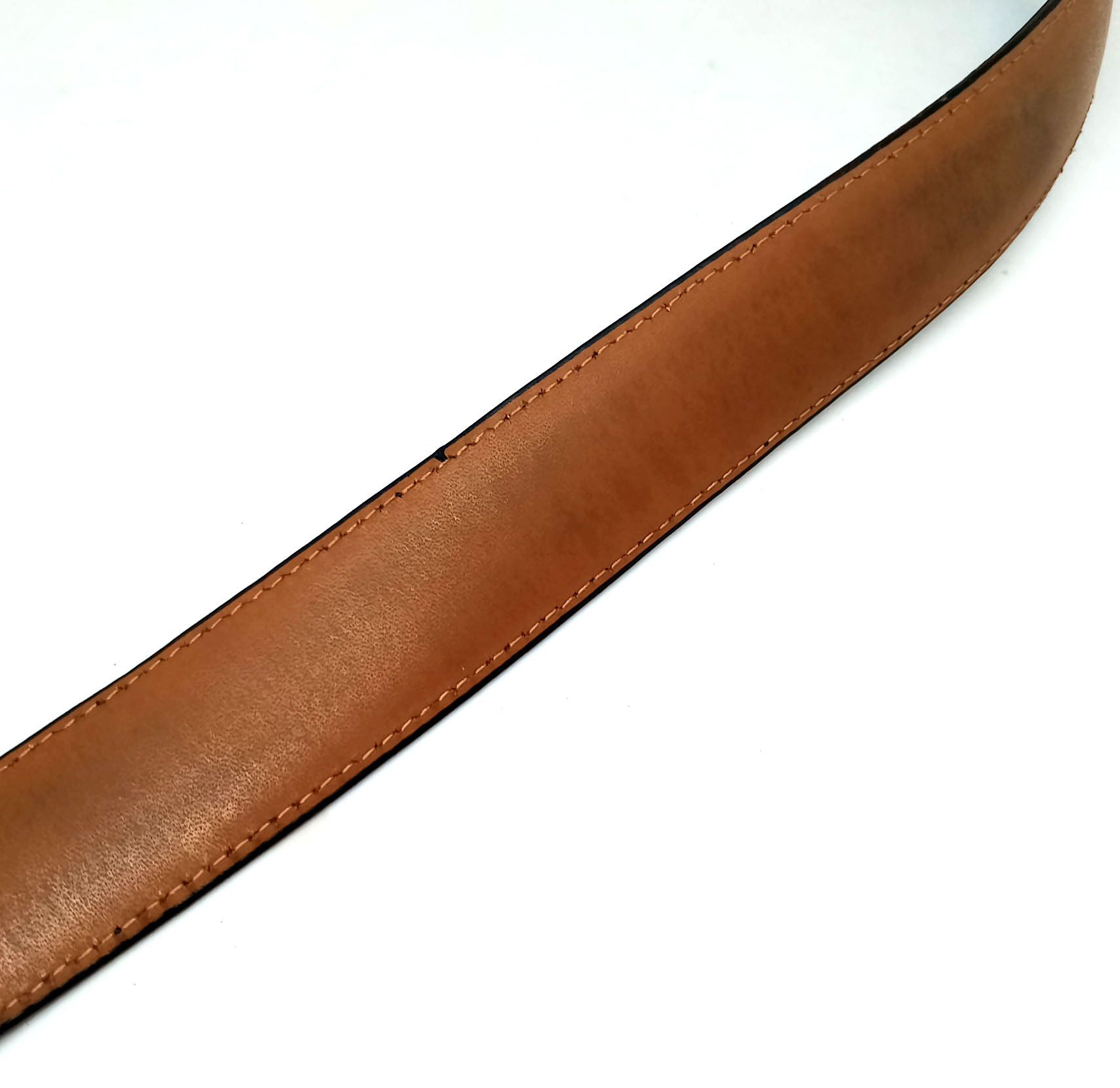 Magnanni Magnanni Suede Leather Belt, size 95, Dark Blue, Spain Size 36 - 16 Thumbnail