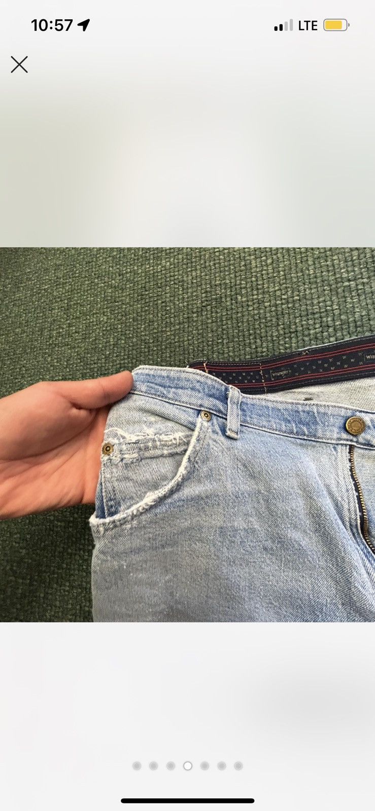 Vintage × Wrangler Vintage Light Wash Wranglers Size US 29 - 4 Thumbnail