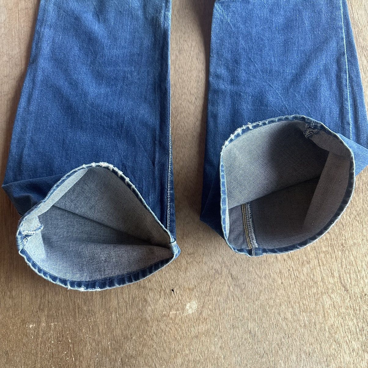 Vintage FLARE/BOOTCUT ‼️ Vintage COLOLUD Yellow Stitch Sconvil Denim Size US 27 - 17 Thumbnail