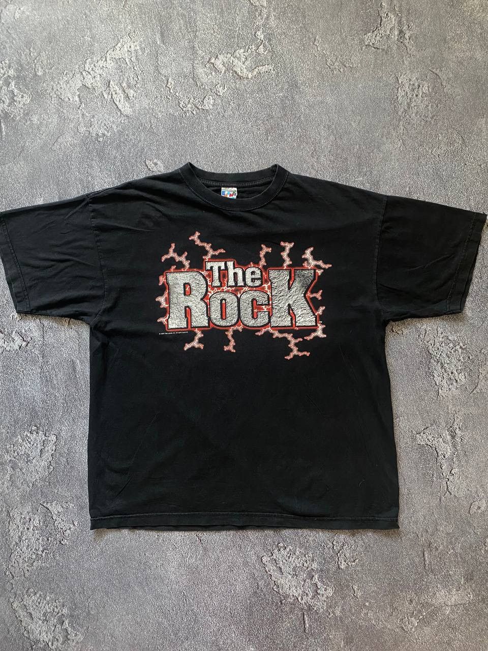Pre-owned Vintage X Wwe Vintage Wwf The Rock 1999 The Most Electrifying T-shirt In Black