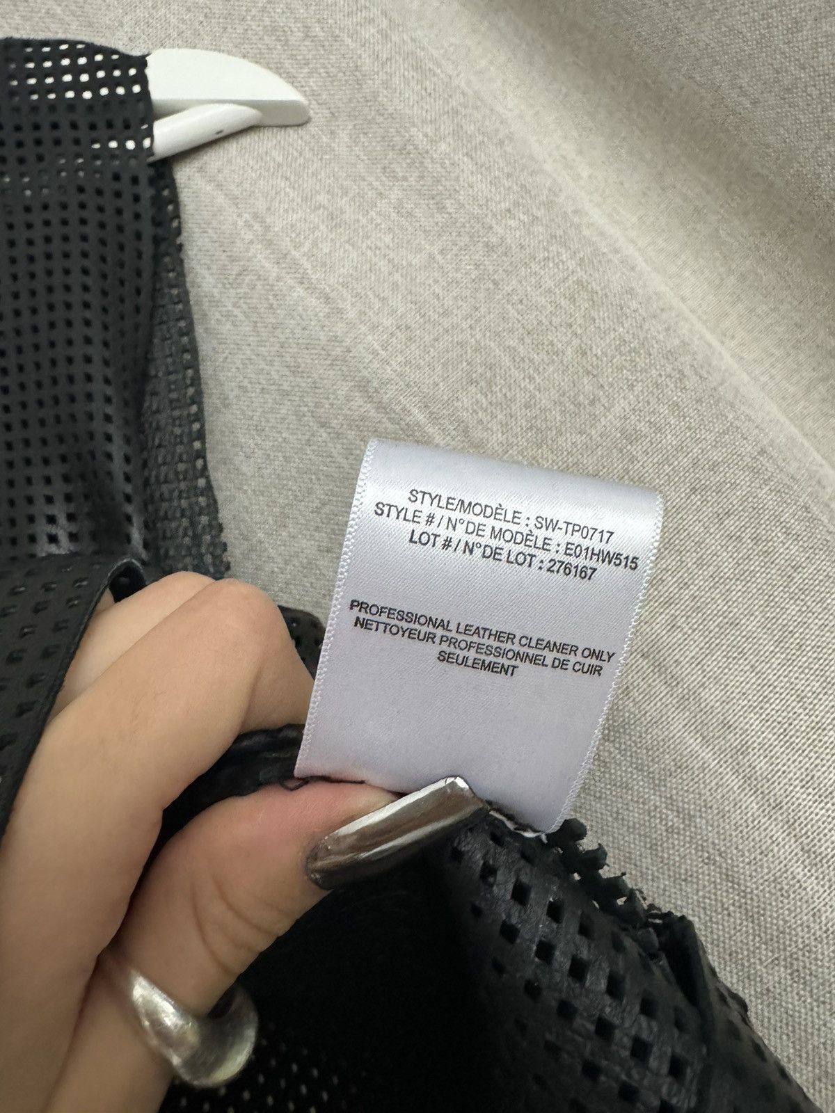 Helmut Lang Helmut Lang leather mesh tank top Size S / US 4 / IT 40 - 6 Thumbnail
