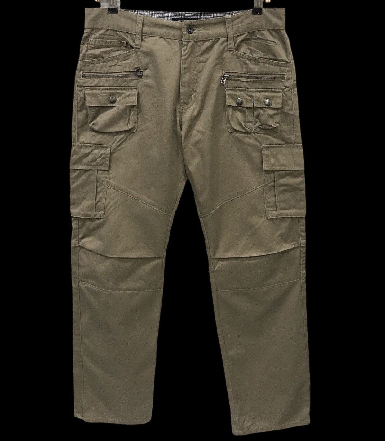 Japanese Brand × Seditionaries Root Three Japan Multipockets Rare Punk Cargo Pant Size US 34 / EU 50 - 1 Thumbnail