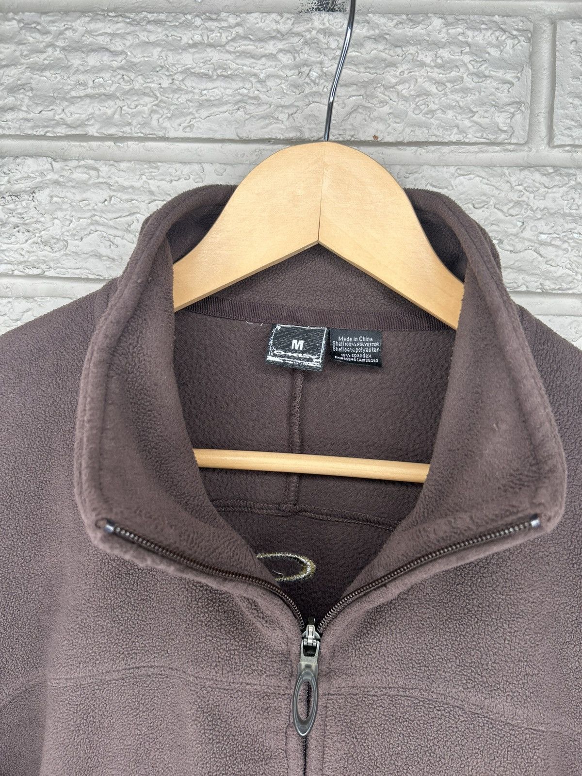 Oakley Vintage Oakley Software Style Zip Up Fleece Sweater Size US M / EU 48-50 / 2 - 10 Thumbnail