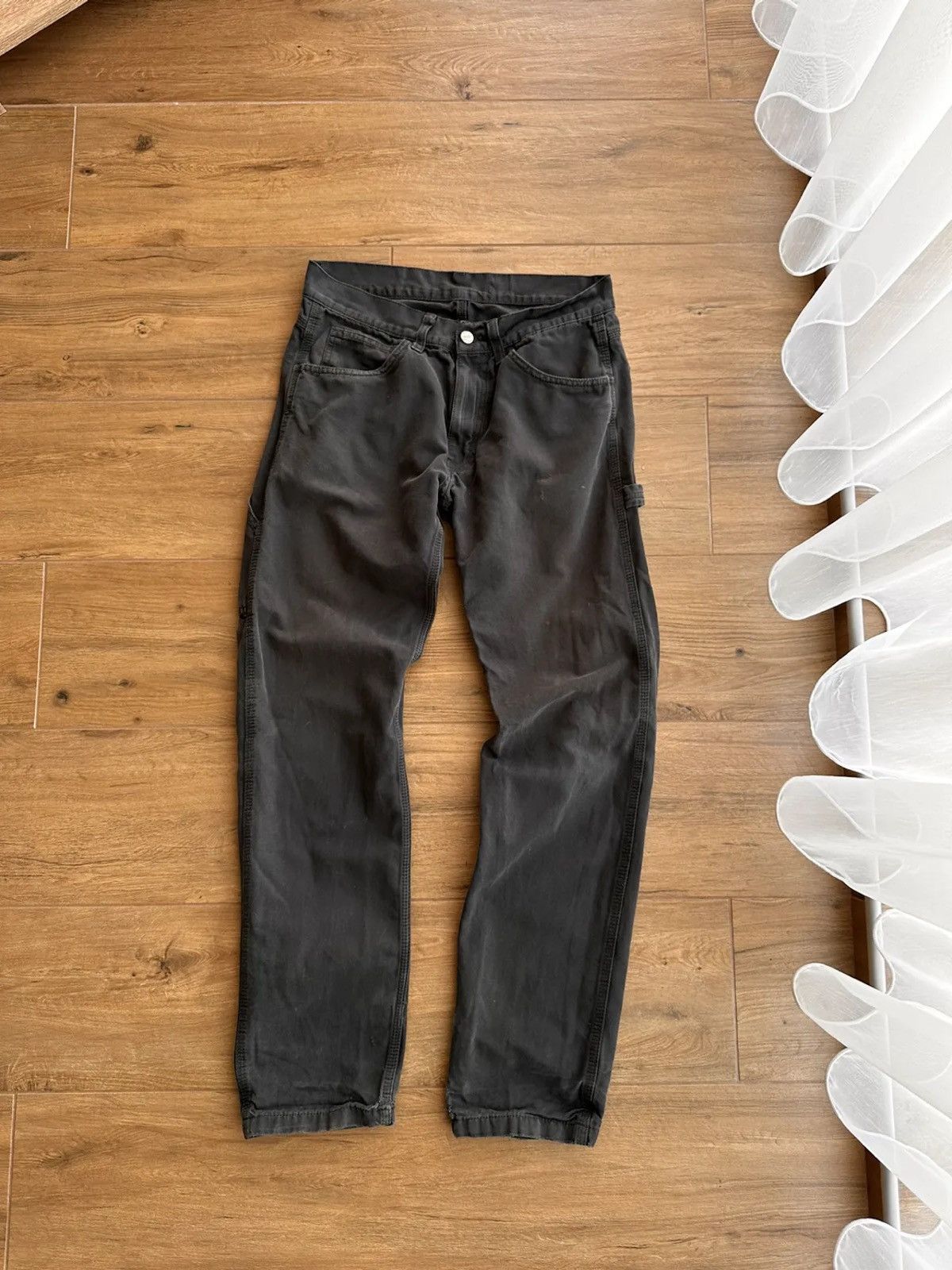 Vintage Carhartt WIP Fort Pants Faded Green Cargo Pants