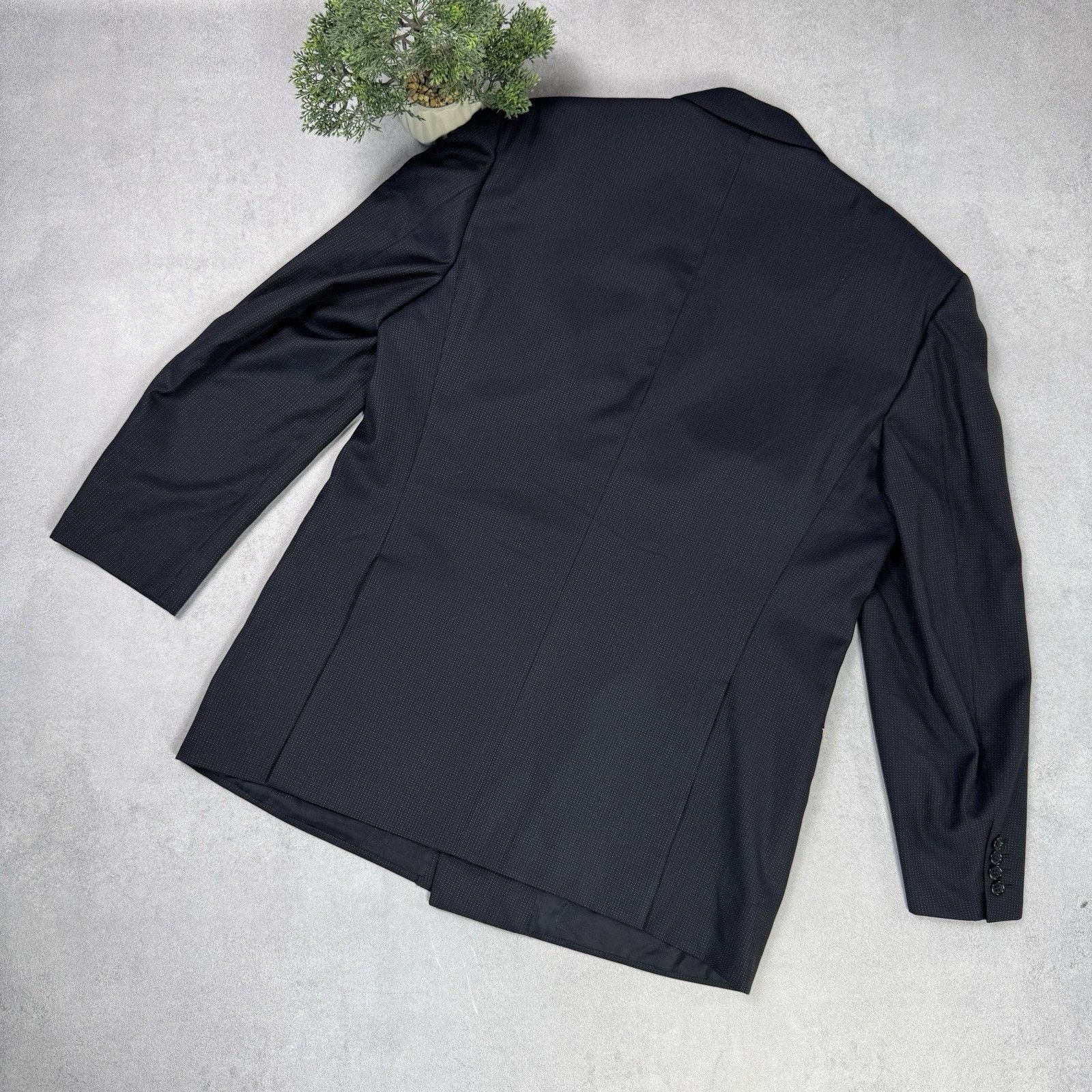 Brioni Brioni Wool Blazer Double Breasted Striped Italy Size 54/44 Size 44R - 11 Thumbnail