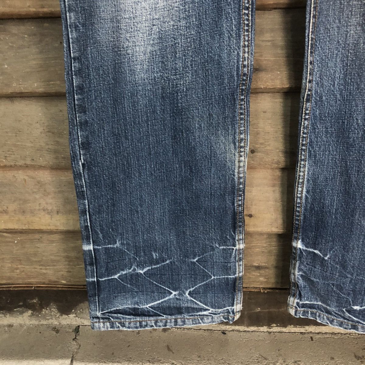 In The Attic In The Attic Blue Distressed Denim Pants #7320 Size US 38 / EU 54 - 9 Thumbnail