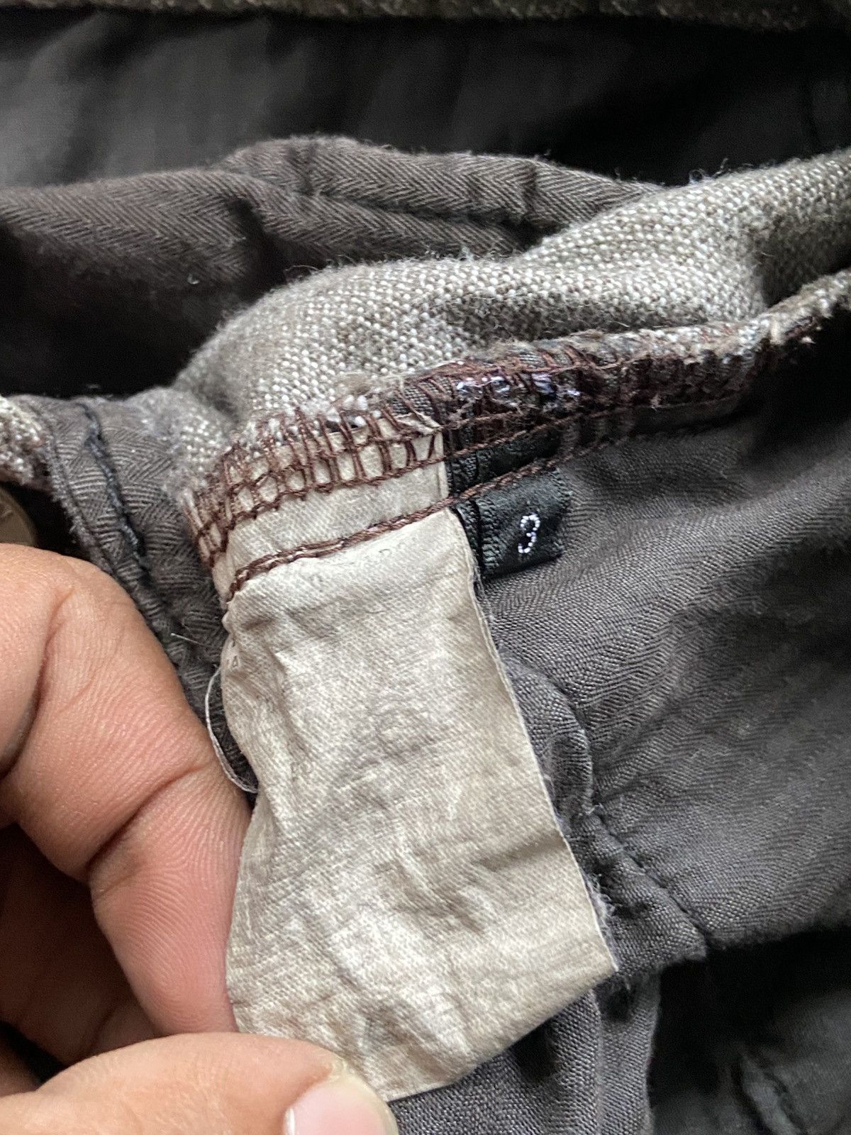 RIPVANWINKLE 2000s Archived Rip Van Winkle - Japanese Flared Cargo Pants Size US 30 / EU 46 - 7 Thumbnail