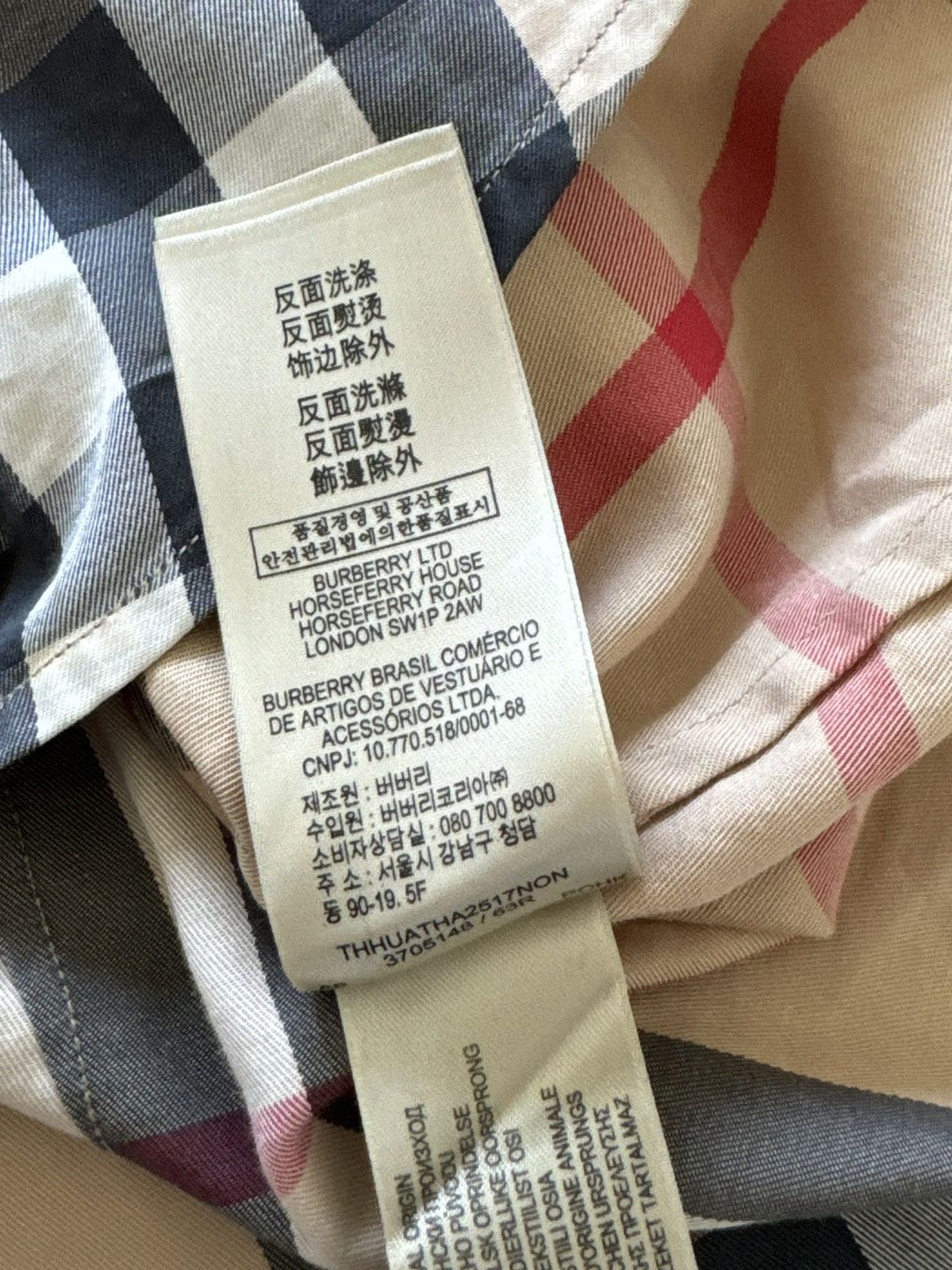 Burberry Burberry nova check shirt Size XS / US 0-2 / IT 36-38 - 11 Thumbnail