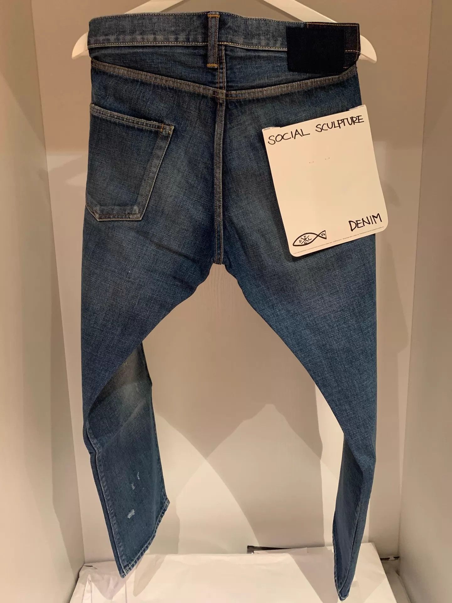 Visvim VISVIM SOCIAL SCULPTURE 10 DAMAGED-12 Pants W34L28 Size US 34 / EU 50 - 2 Thumbnail
