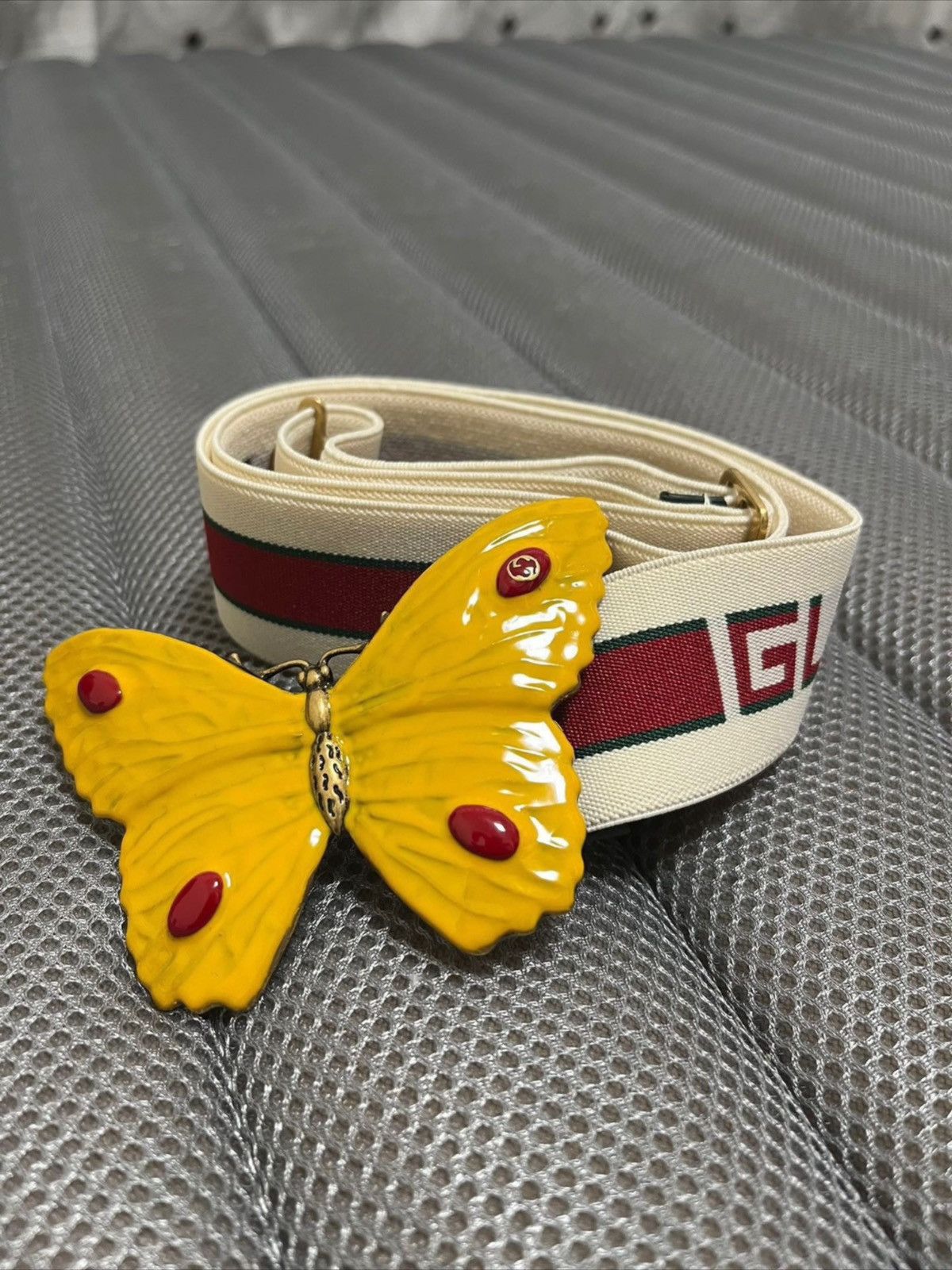 Gucci Gucci Runway butterfly belt Size ONE SIZE - 1 Thumbnail