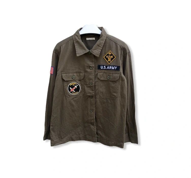 Japanese Brand Japanese Brand Browny Standard Military Design Shirt Size US M / EU 48-50 / 2 - 1 Thumbnail