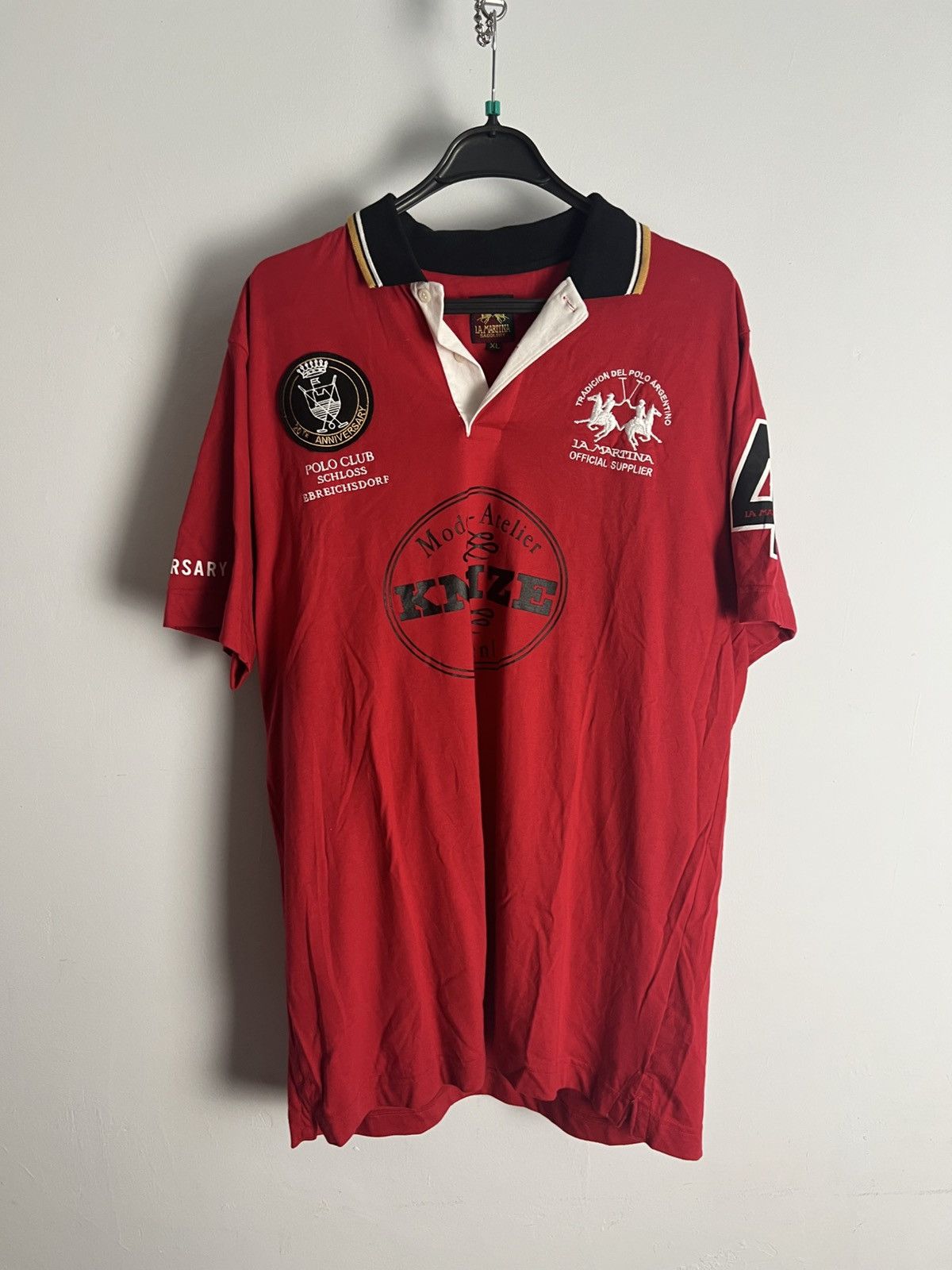 La Martina La martina polo shirt number 4 size Xl Size US XL / EU 56 / 4 - 1 Thumbnail