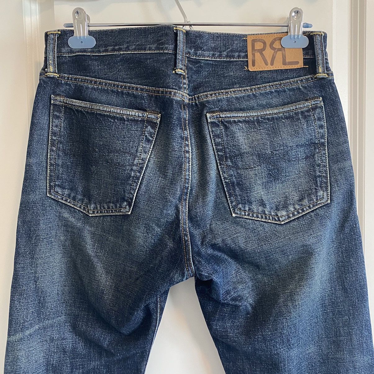 RRL Ralph Lauren RRL Slim Narrow Jean Rinse Wash Size US 30 / EU 46 - 11 Thumbnail