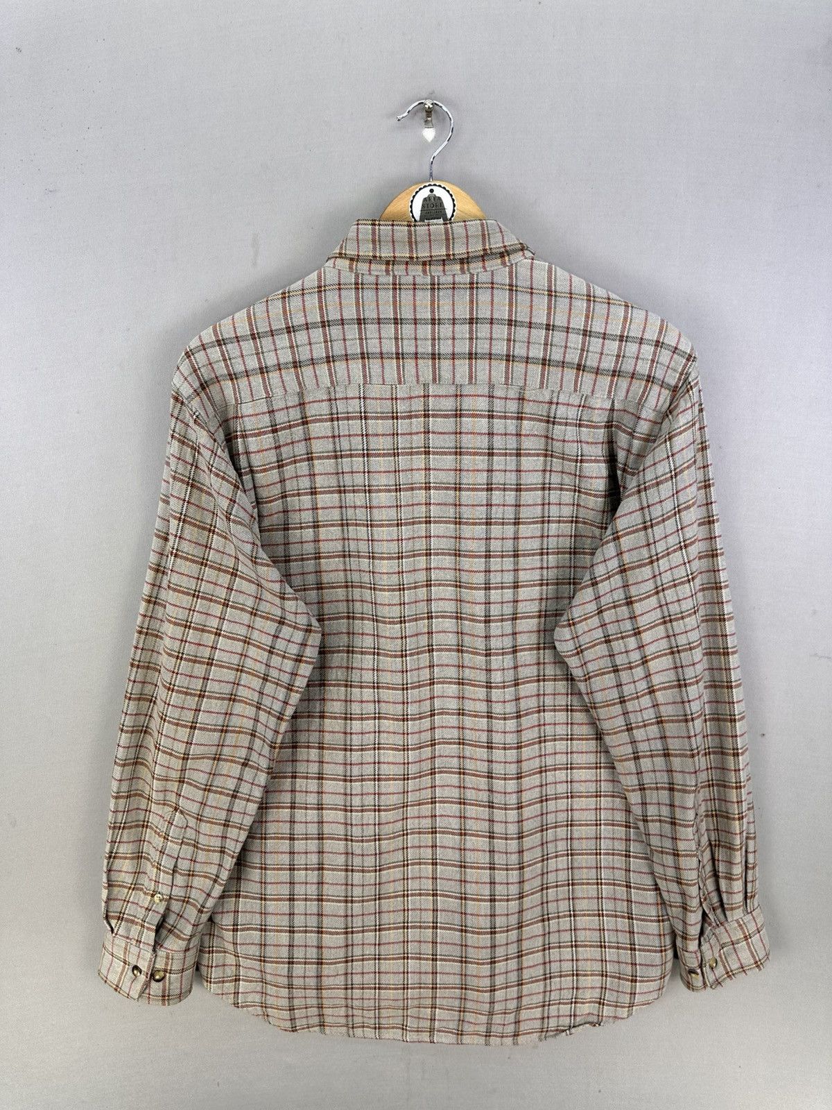 First MFG Co. First Down Plaid Check Flannel Shirt Button Up Size US L / EU 52-54 / 3 - 4 Thumbnail
